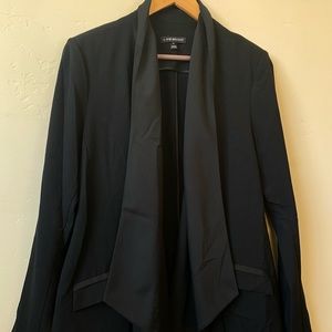 lane Bryant Open Front Tuxedo Blazer